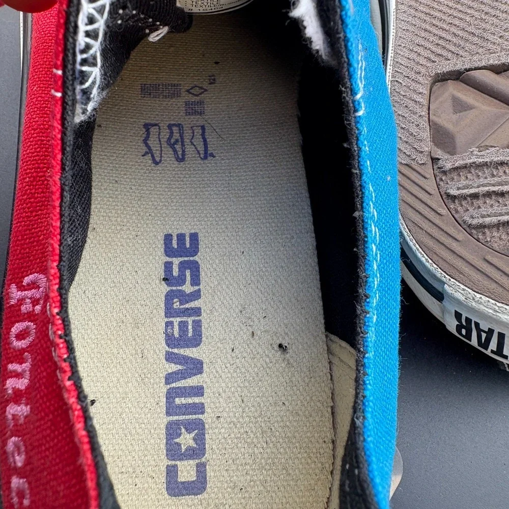 Converse Chuck Taylor All Star Fontecchio Unisex M7/W9 Shoes Multicolor Sneakers